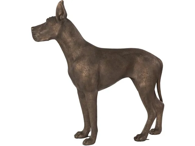 Great Dane, Standing , Bronze - Alternative View
