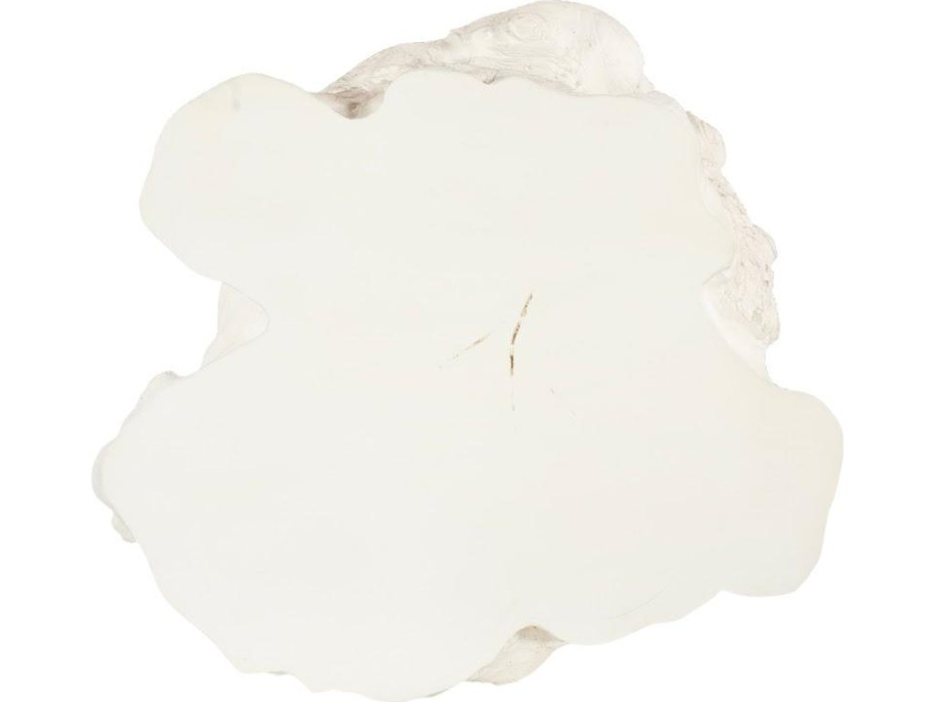 Log Side Table, Faux Bleached - image 3