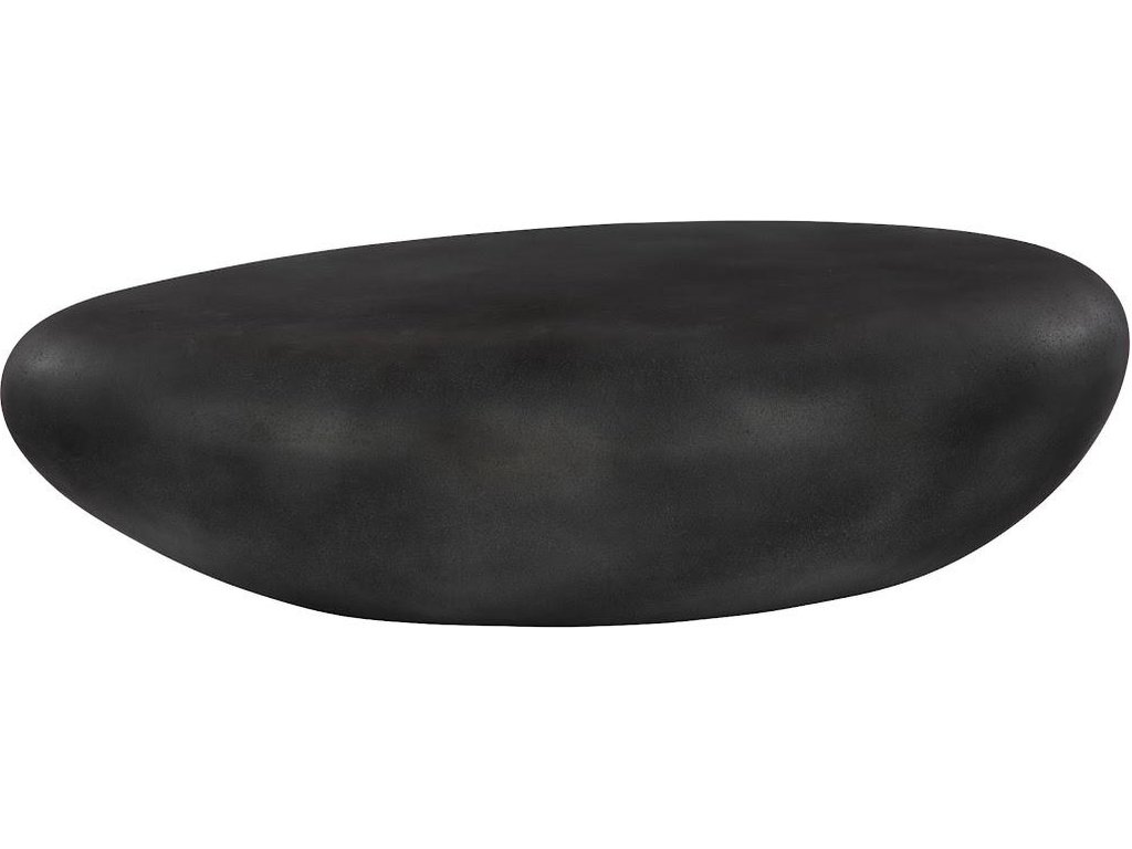 River Stone Coffee Table, Charcoal Stone, Extra Large - main image