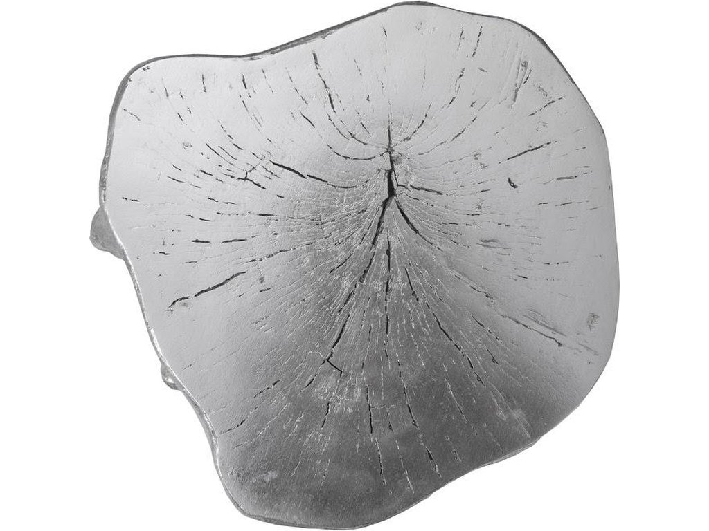Log Stool, Silver Leaf, SM - image 1