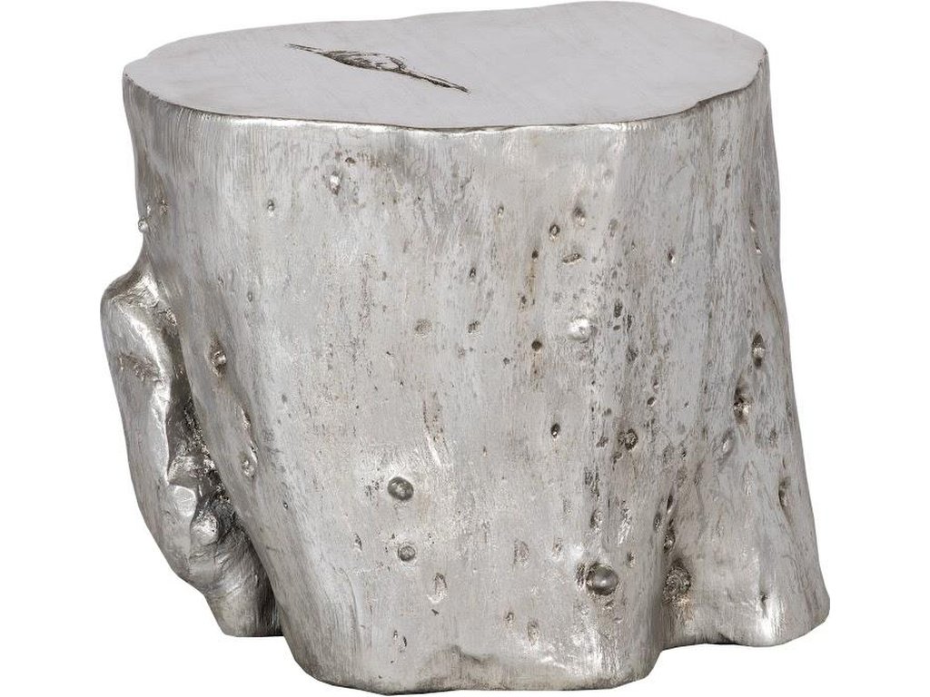 Log Stool, Silver Leaf, LG - image 2