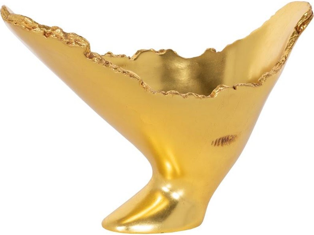 Burled Vase, Gold Leaf - main image