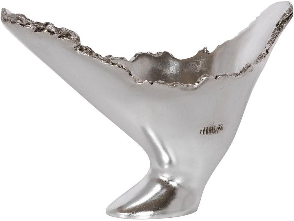 Burled Vase, Silver Leaf - main image