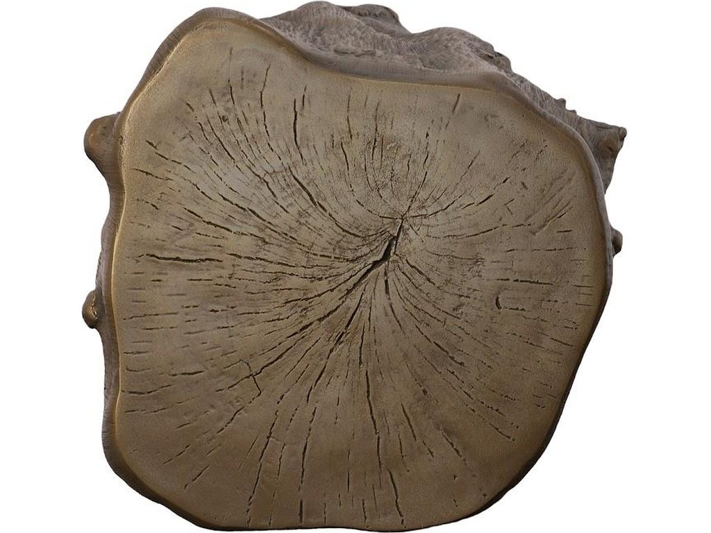 Log Stool, Bronze, SM - image 1
