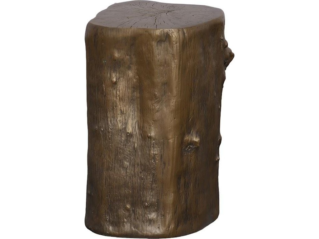 Log Stool, Bronze, SM - image 2
