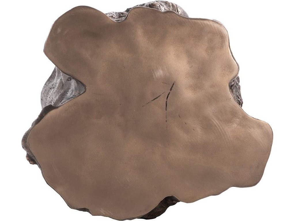 Log Side Table, Bronze - image 1