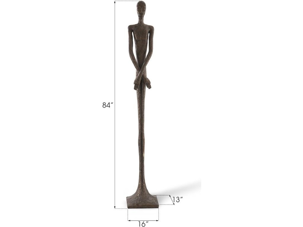 Lloyd Sculpture, Resin, Bronze Finish - image 4
