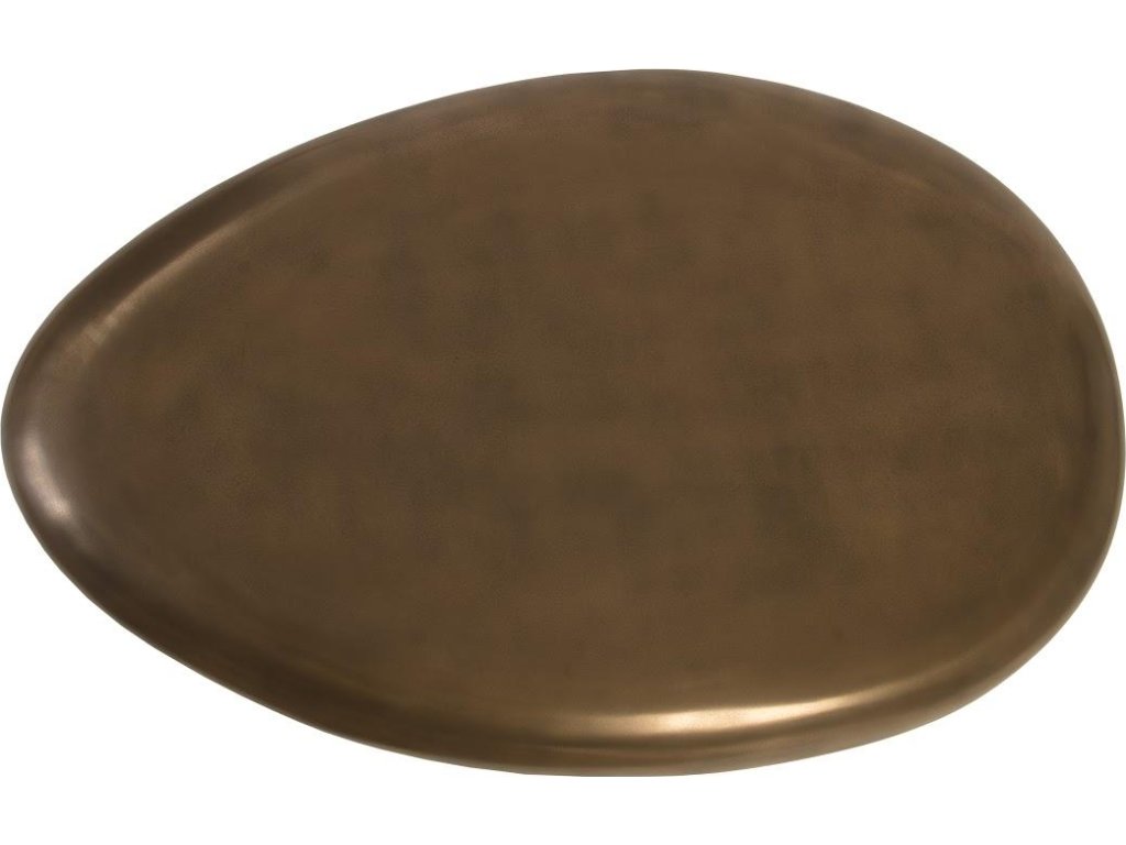 River Stone Coffee Table, Bronze, Large - image 1