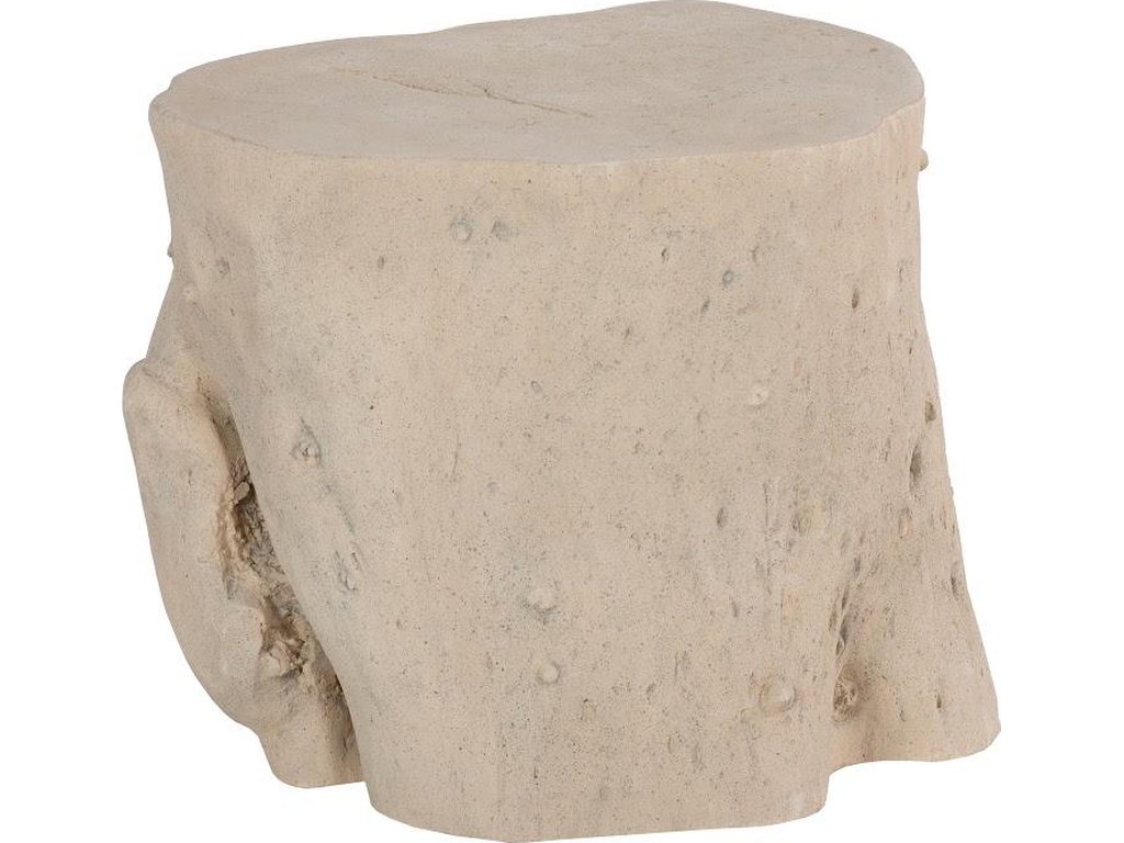 Log Stool, Roman Stone, LG - image 2