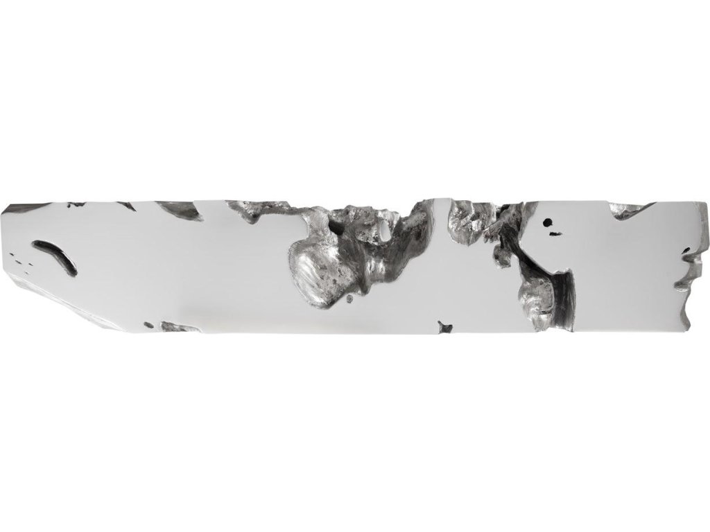 Freeform Console Table, Silver Leaf, LG - image 1