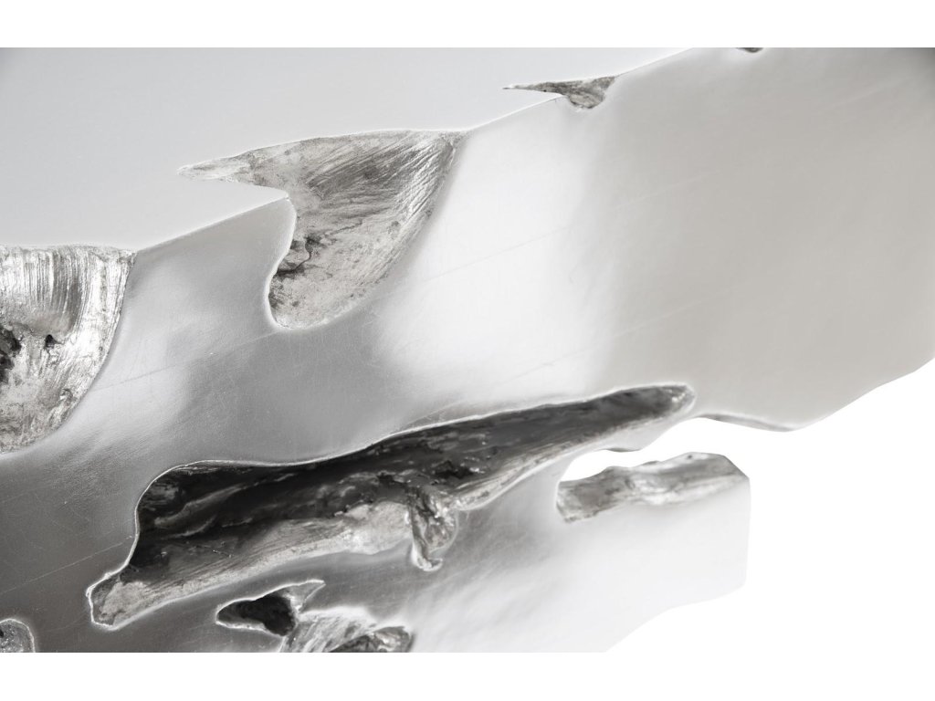 Freeform Console Table, Silver Leaf, LG - image 4