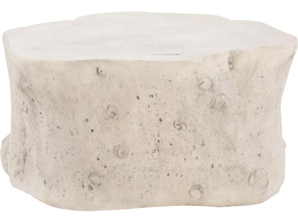 Log Coffee Table, Roman Stone - image 2