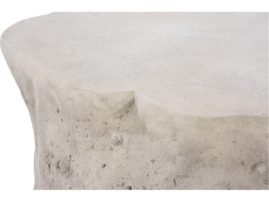 Log Coffee Table, Roman Stone - image 3