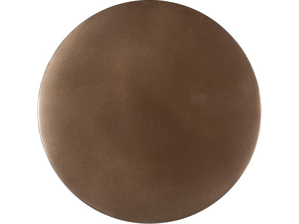 Carved Stool, Polished Bronze - image 1