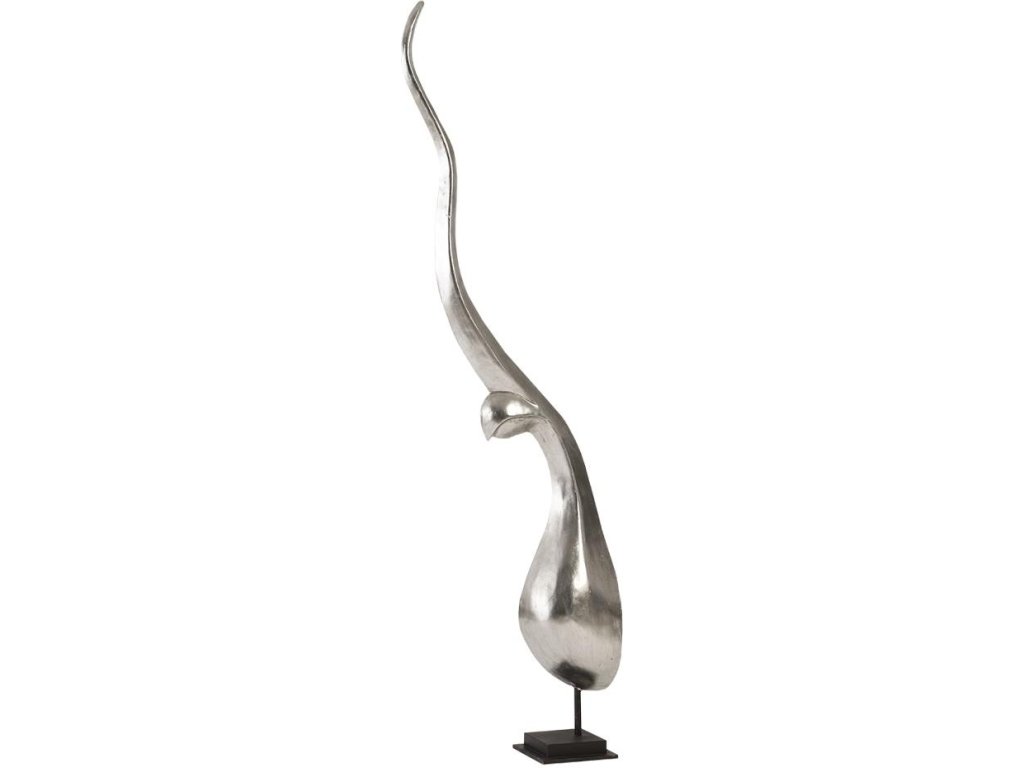 Chofa Sculpture, Silver Leaf, LG - main image