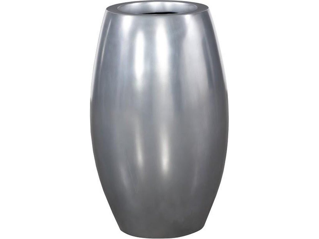 Elonga Planter, Polished Aluminum, SM - main image