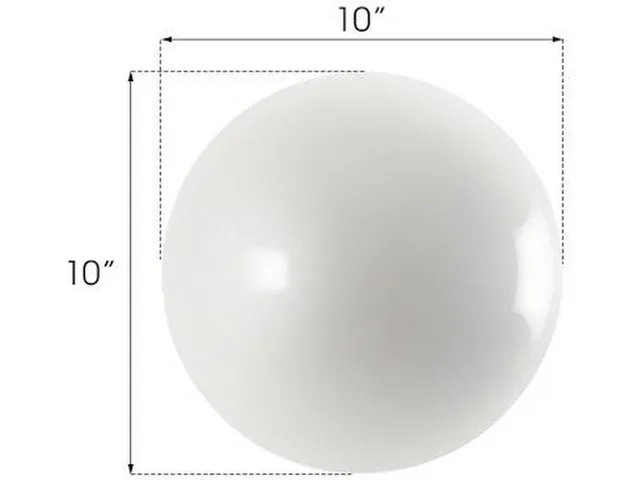 Ball on the Wall, Extra Small, Pearl White - Alternative View