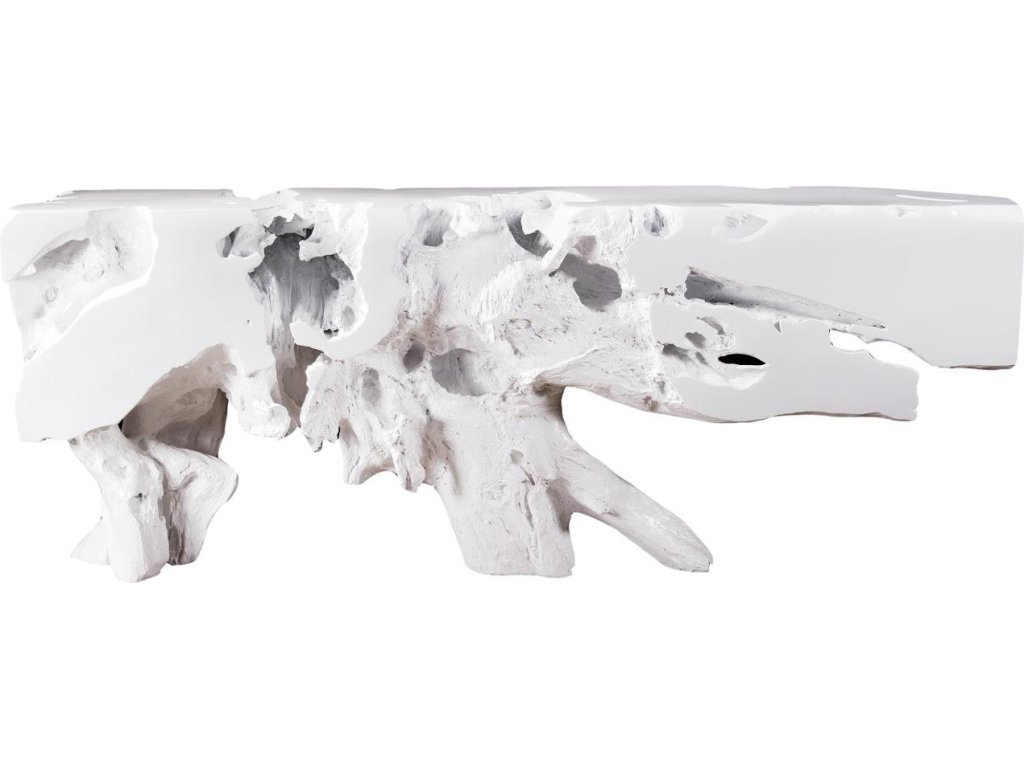 Freeform Console Table, Gel Coat White, LG - main image