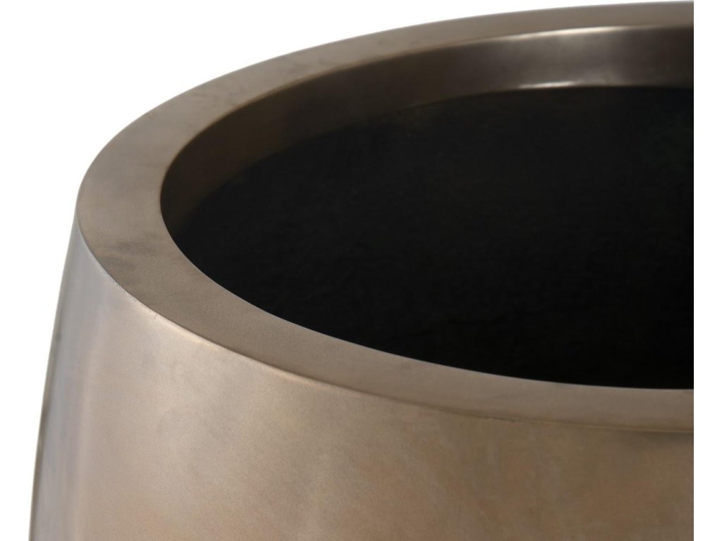 Classic Planter, Polished Bronze, LG - image 1