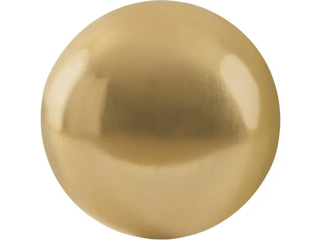 Floor Ball, Medium, Gold Leaf