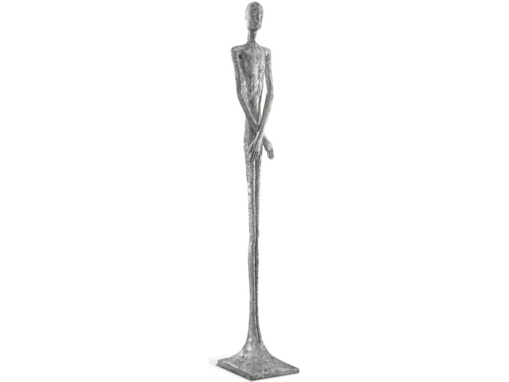 Lloyd Sculpture, Resin, Silver Leaf - image 2