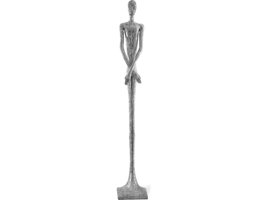 Lloyd Sculpture, Resin, Silver Leaf - main image
