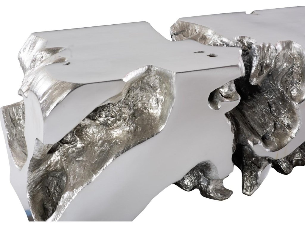 Freeform Bench, Silver Leaf - image 3