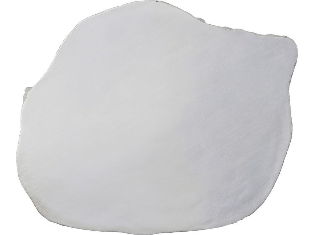 Bark Coffee Table, Silver Leaf - image 1