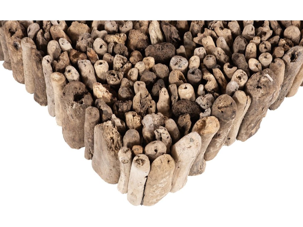 Manhattan Coffee Table, Square, with Glass - image 4