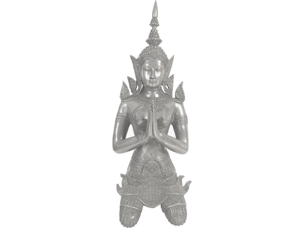 Teppanom Female Wall Art, Resin, Polished Aluminum - main image