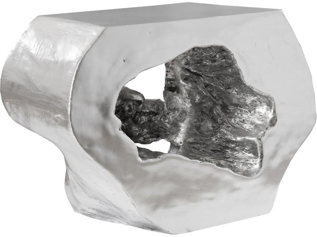 Plateada Hollow Console, Silver Leaf - image 2