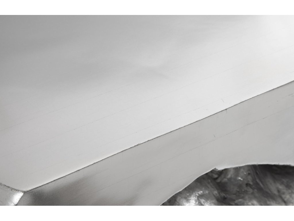 Plateada Hollow Console, Silver Leaf - image 4