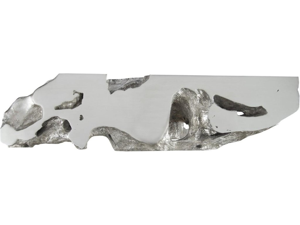 Brivo Freeform Console Table, Silver Leaf - image 1