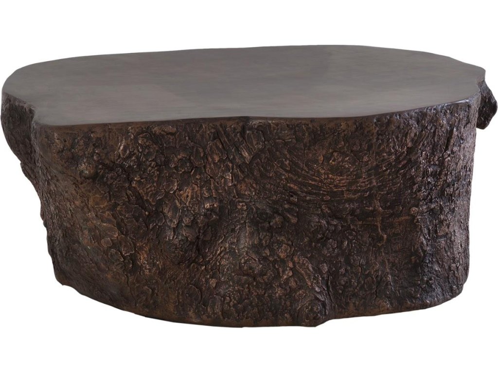 Bark Coffee Table, Bronze - main image