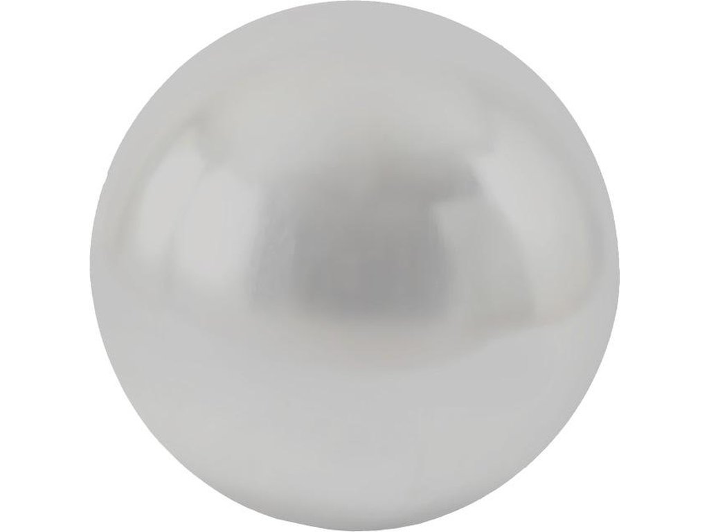 Floor Ball, Medium, Silver Leaf - main image