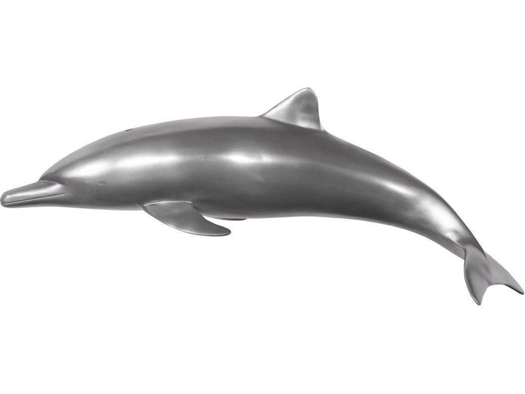 Dolphin, Polished Aluminum - main image
