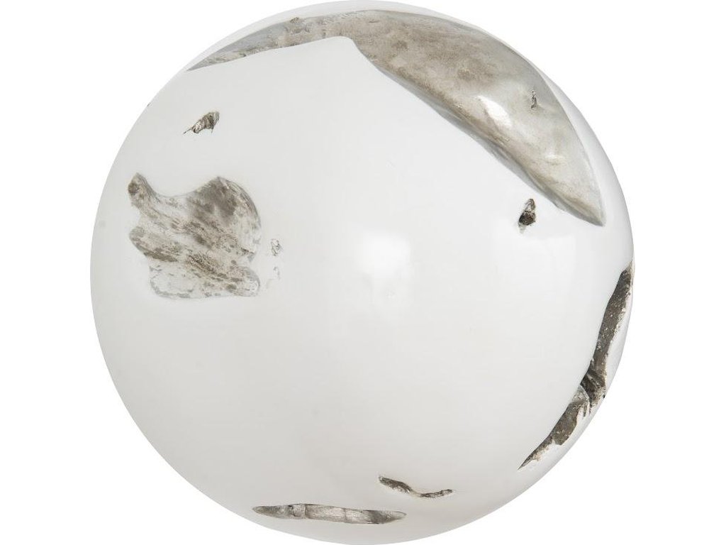 Cast Root Wall Ball, Resin, White, MD - image 1