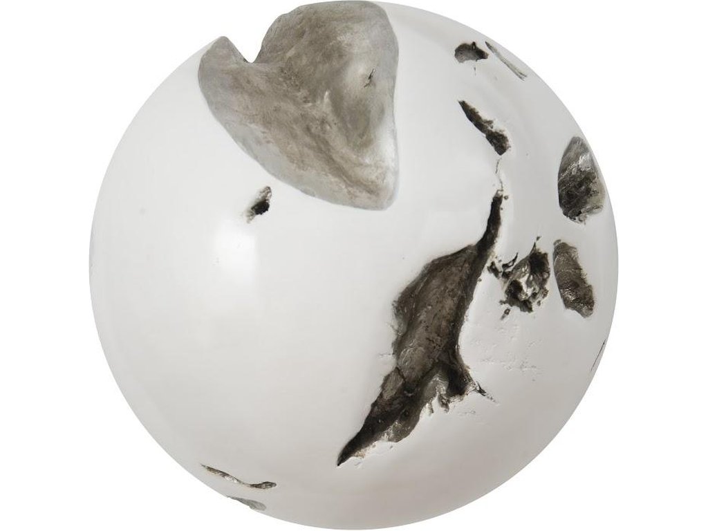 Cast Root Wall Ball, Resin, White, MD - main image