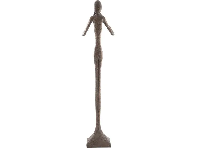Speak No Evil Slender Sculpture, Large, Resin, Bronze Finish - Alternative View