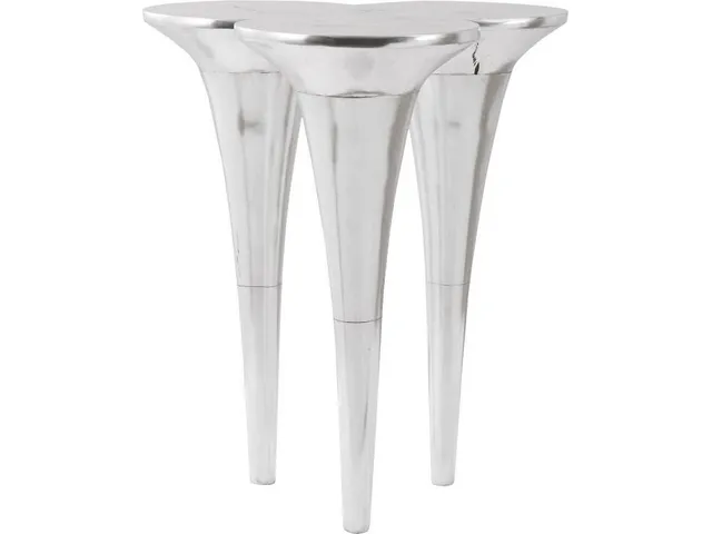 Marley Silver Bar Table