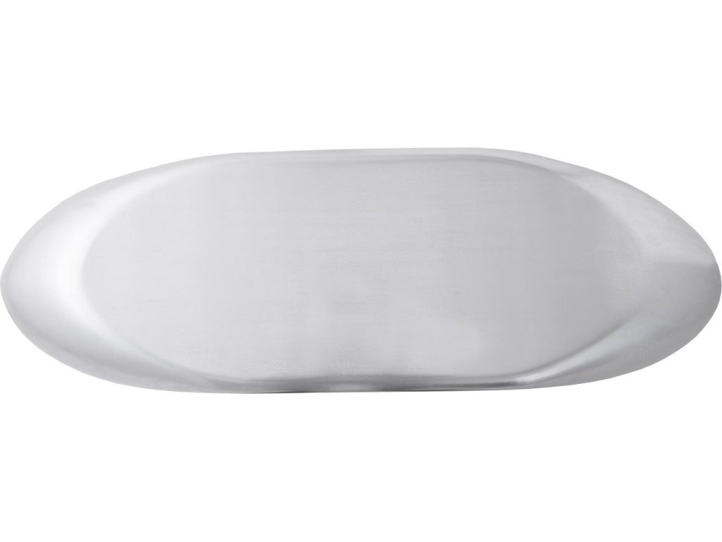 River Stone Console Table, Silver Leaf - image 1