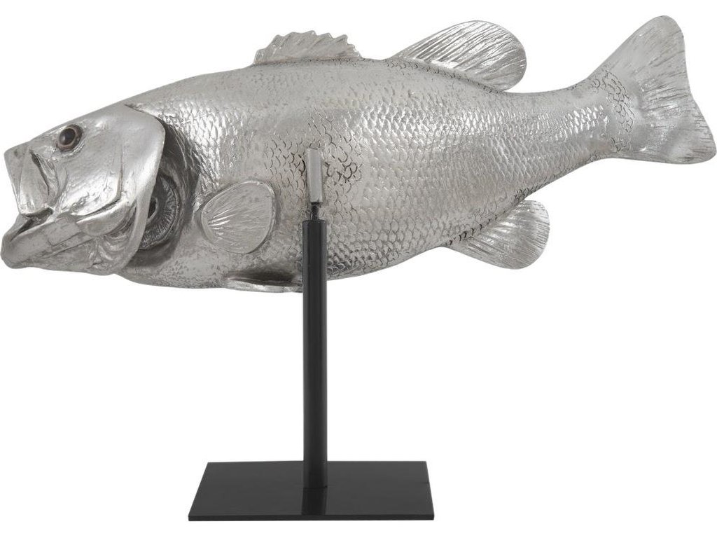 Large Mouth Bass Fish, with Stand - image 2