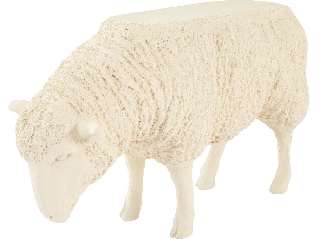 Sheep Side Table, Peach/Cream - main image