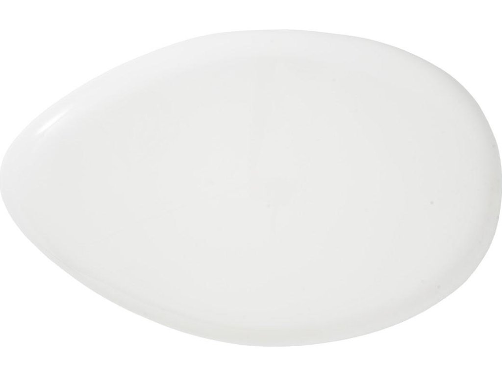 River Stone Coffee Table, Gel Coat White, Large - image 1
