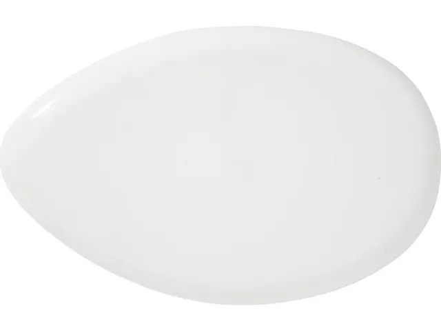 River Stone Coffee Table, Gel Coat White, Large - Alternative View