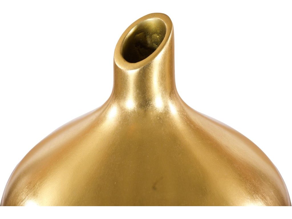 Katha Vase, Gold Leaf - image 2