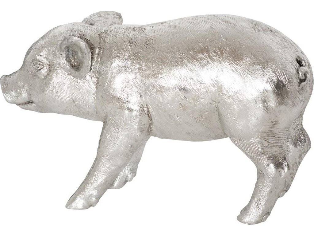 Standing Piglet, Silver Leaf - image 1