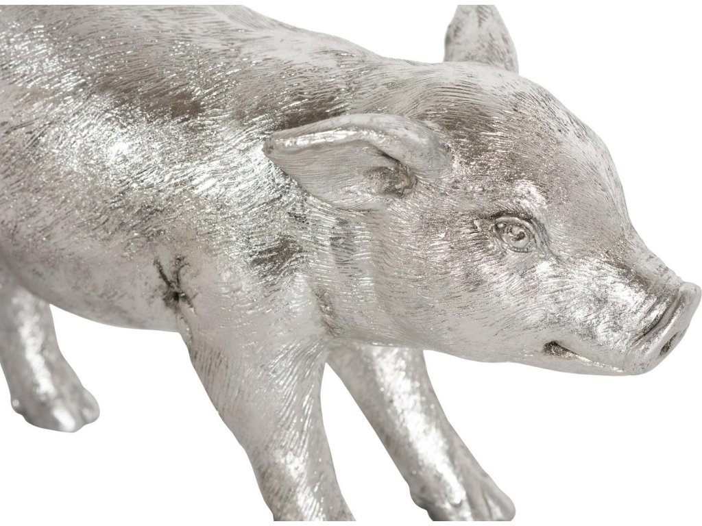 Standing Piglet, Silver Leaf - image 2