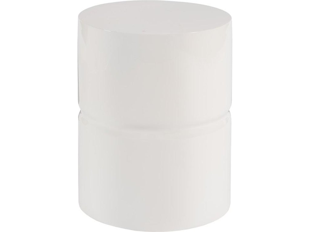 Stacked Stool, Gel Coat White - main image