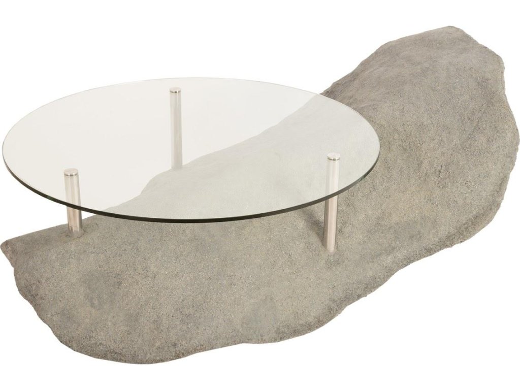 Asteroid Coffee Table, Gray Stone, MD - image 1